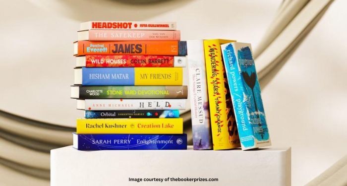 image of the booker prize longlist titles from the booker website