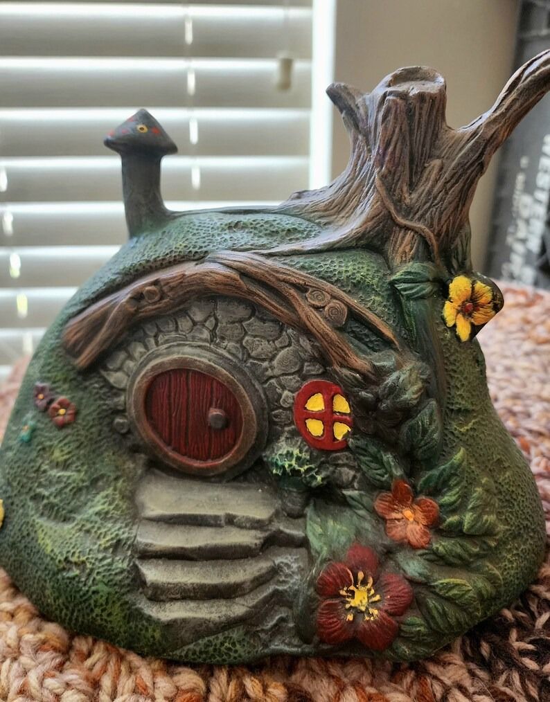 a ceramic hobbit hole