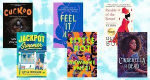 cover collage of july 2024 book club picks
