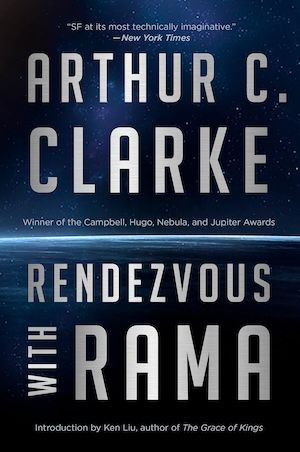 Rendezvous with Rama by Arthur C. Clarke book cover
