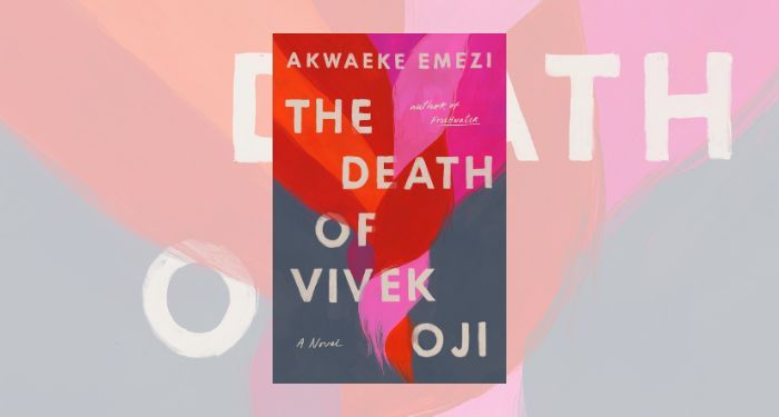 book cover for the death of vivek oji