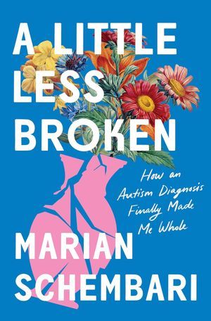a graphic of the cover of A Little Less Broken
