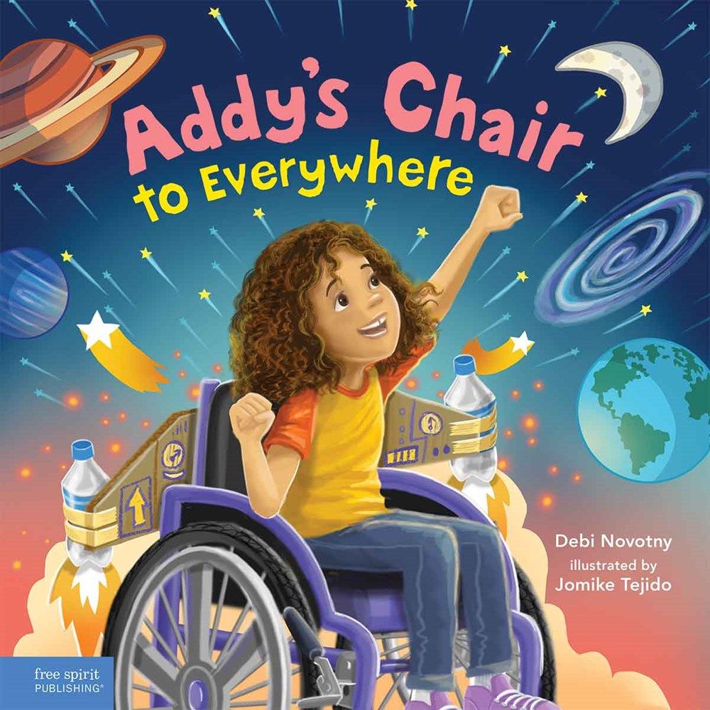 Cover of Addy's Chair to Everywhere by Debi Novotny, illustrated by Jomike Tejido