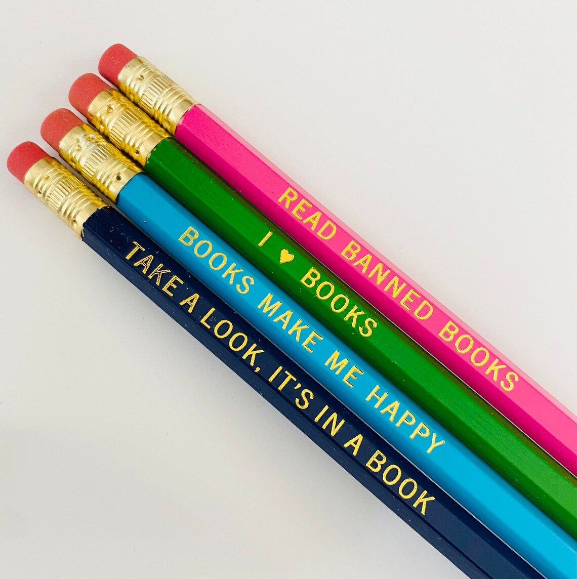 Book Lover Pencil Pack by PerryPencilCo