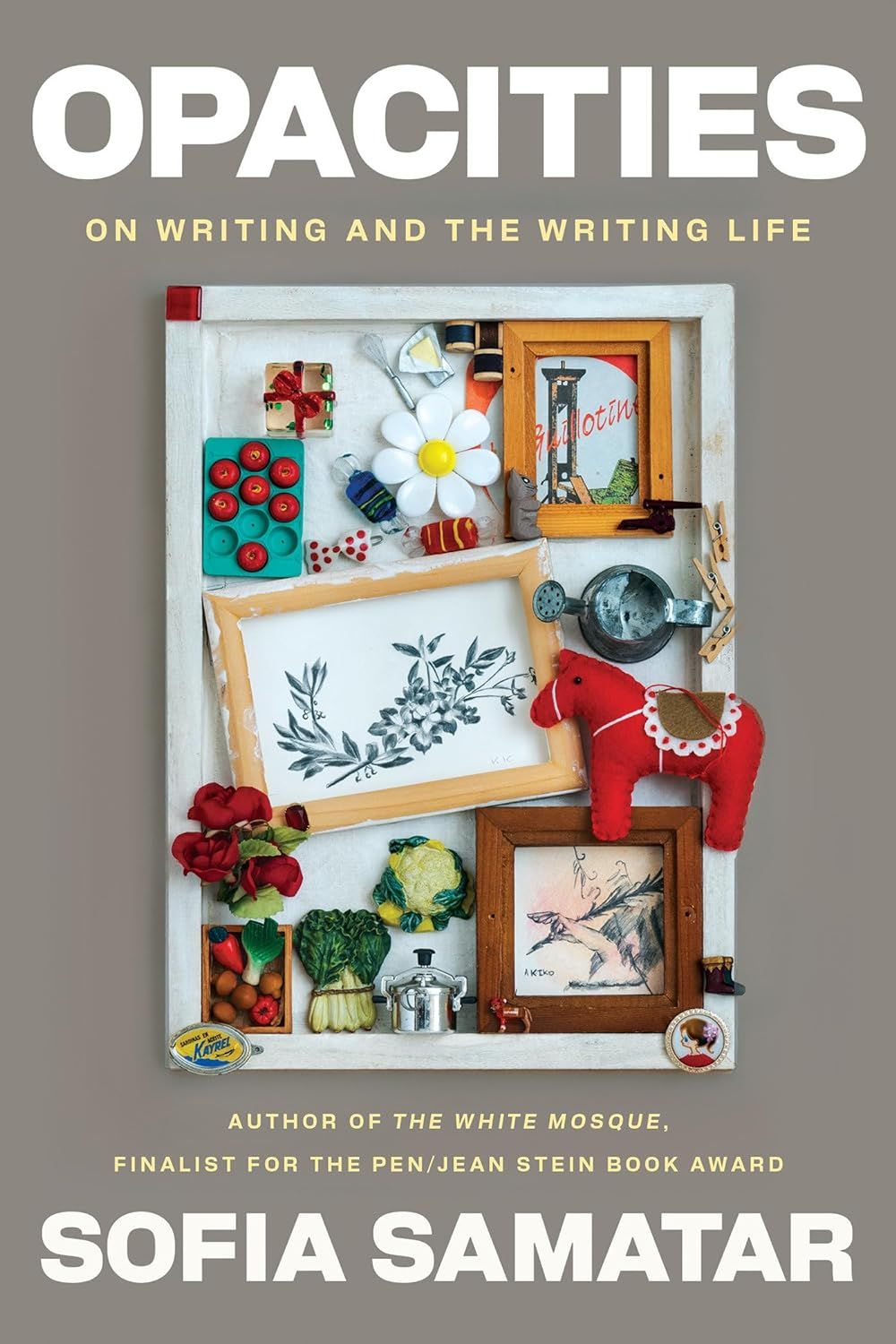 a graphic of the cover of Opacities: On Writing and the Writing Life by Sofia Samatar