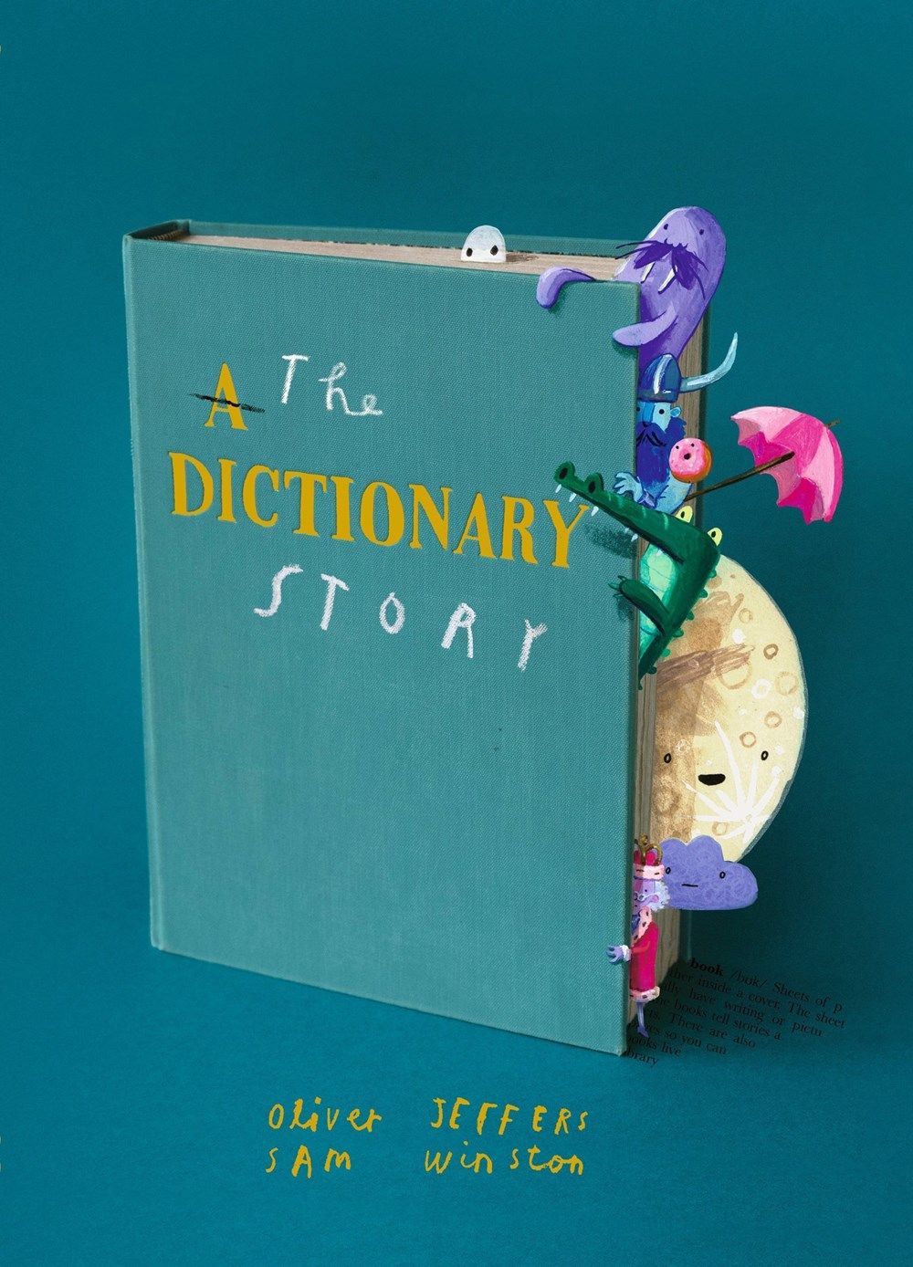 Cover of The Dictionary Story by Oliver Jeffers, illustrated by Sam Winston