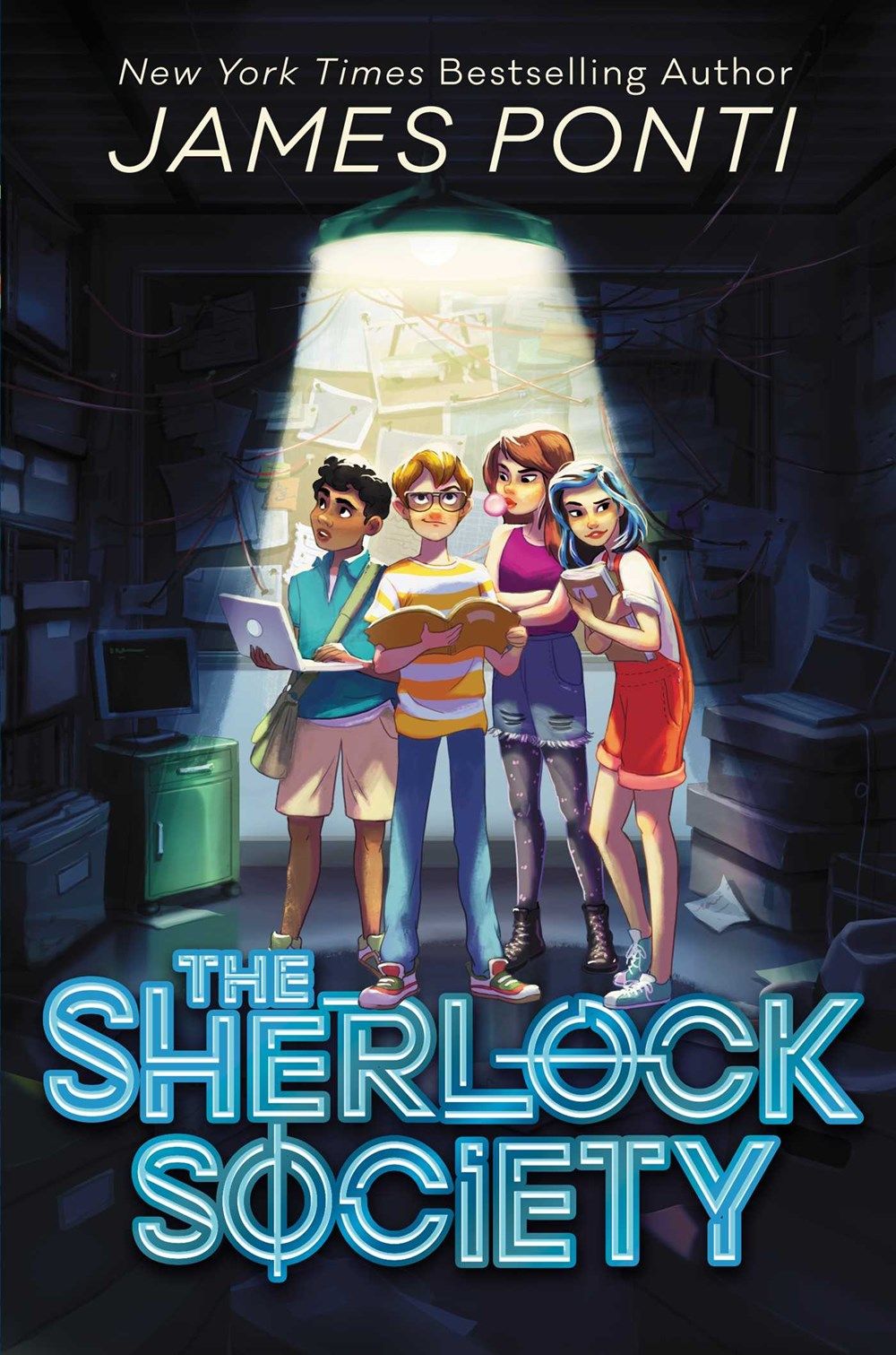 Cover of The Sherlock Society by James Ponti