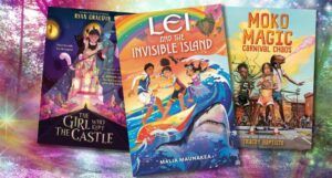 collage of middle grade fantasy book covers