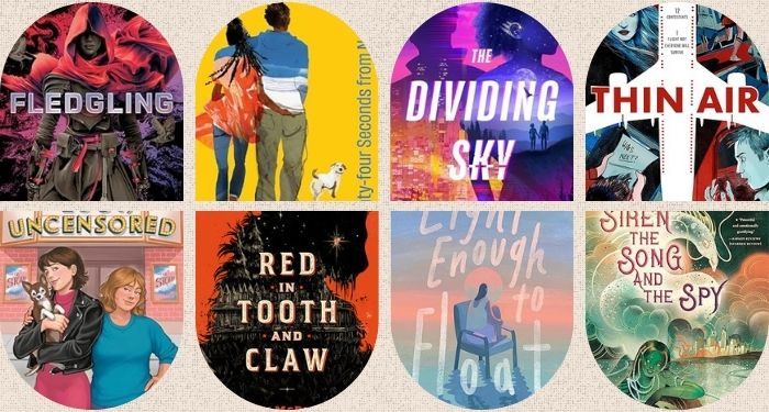 new ya books cover collage for 10924