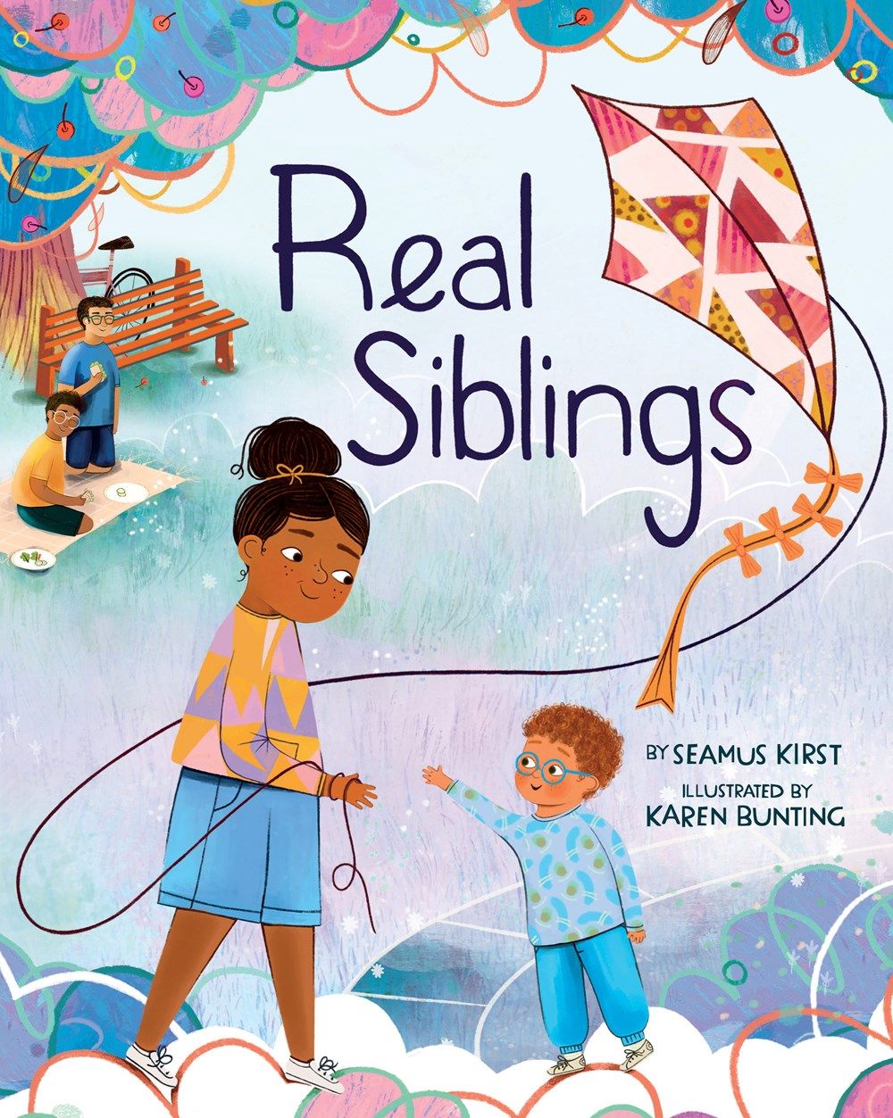 Cover of Real Siblings by Seamus Kirst, Karen Bunting