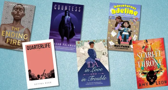 collage of BIPOC book releases