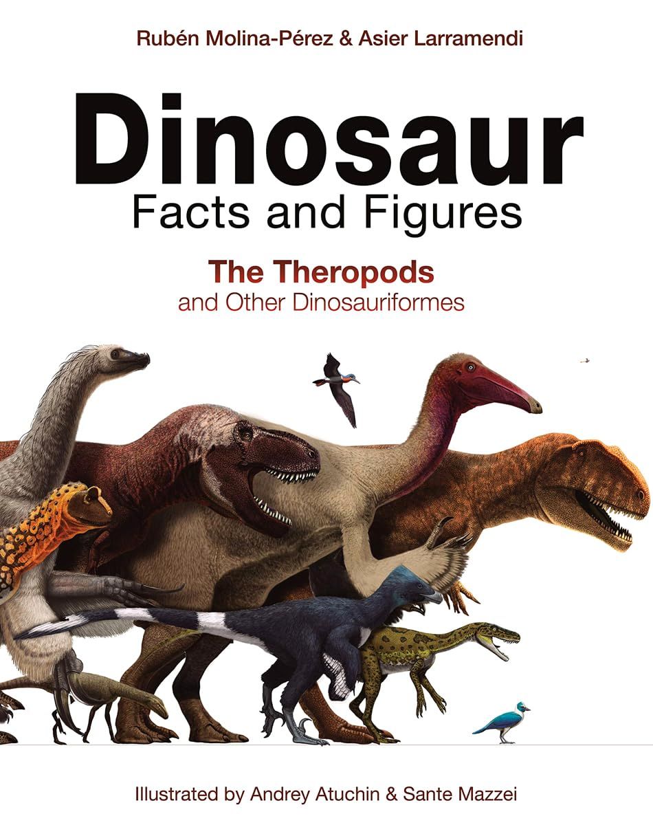 Dinosaur facts and figures book cover