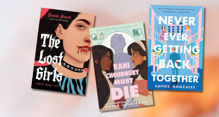 three sapphic book covers