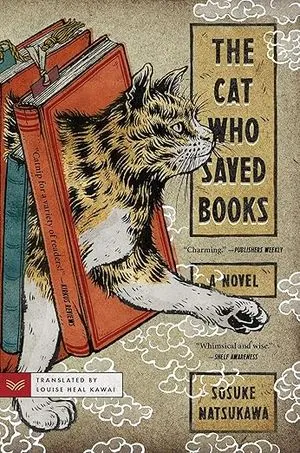 the cat who saved books book cover
