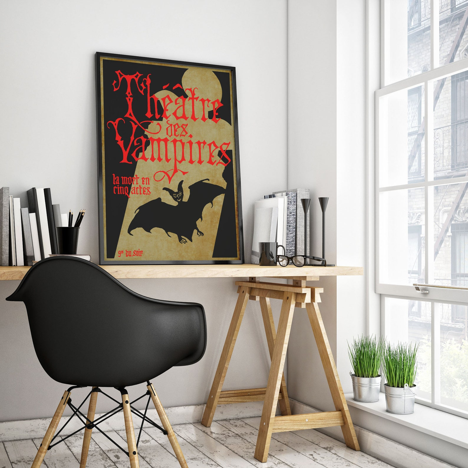 theatre des vampires poster