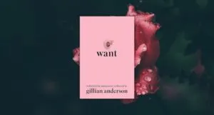want by gillian anderson book cover feature