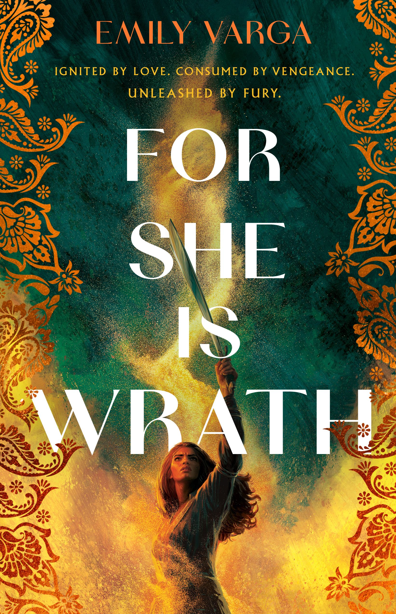 cover of For She Is Wrath by Emily Varga