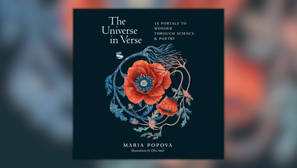 Audiobook cover of The Universe in Verse by Maria Popova