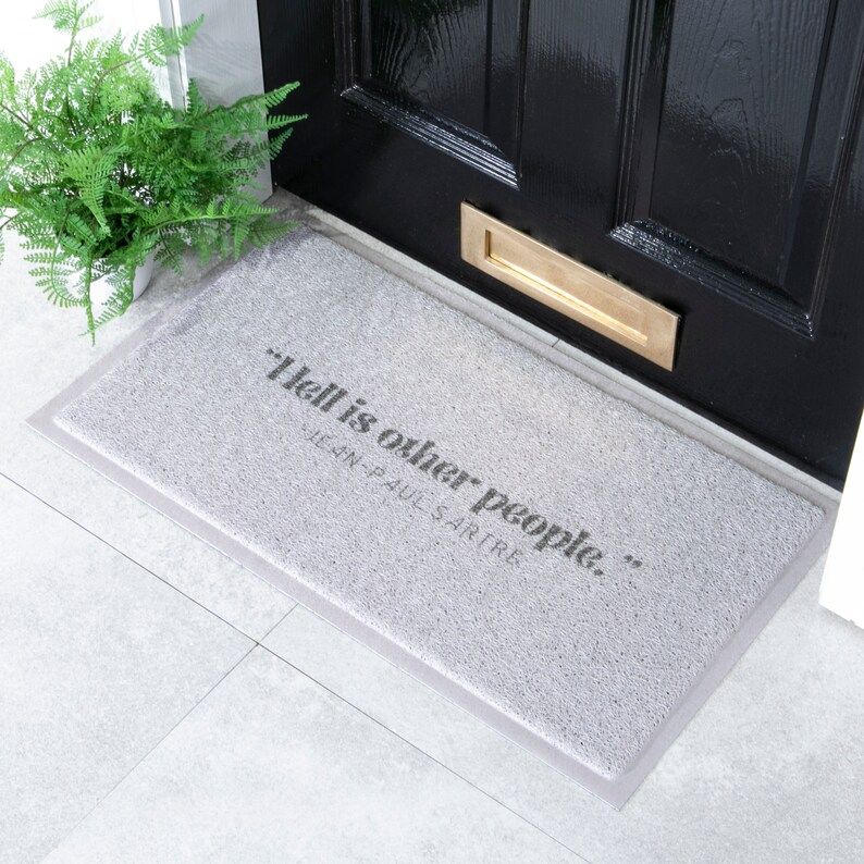 Hell is other people doormat