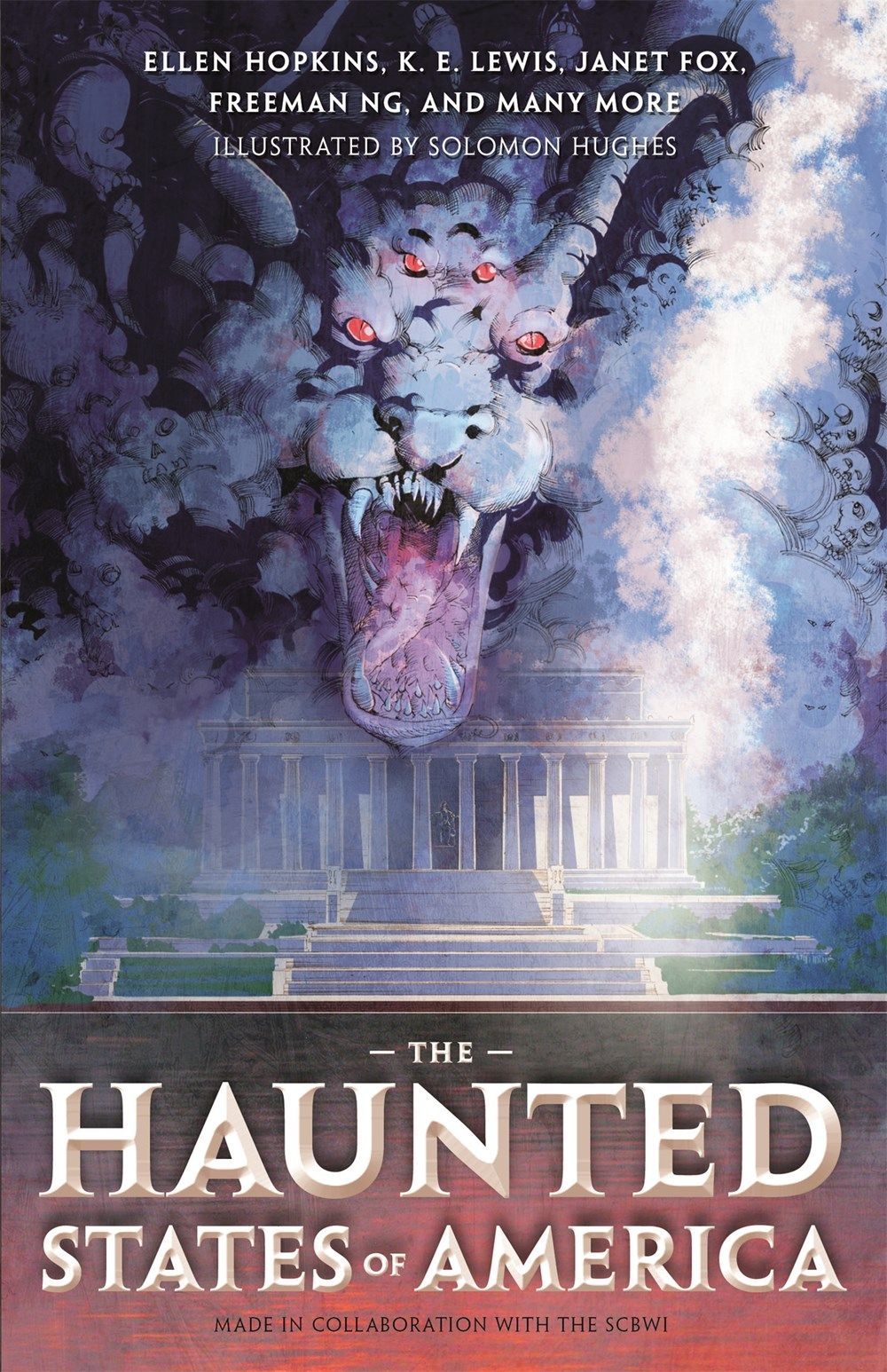 Cover of The Haunted States of America by Ellen Hopkins & Solomon Hughes