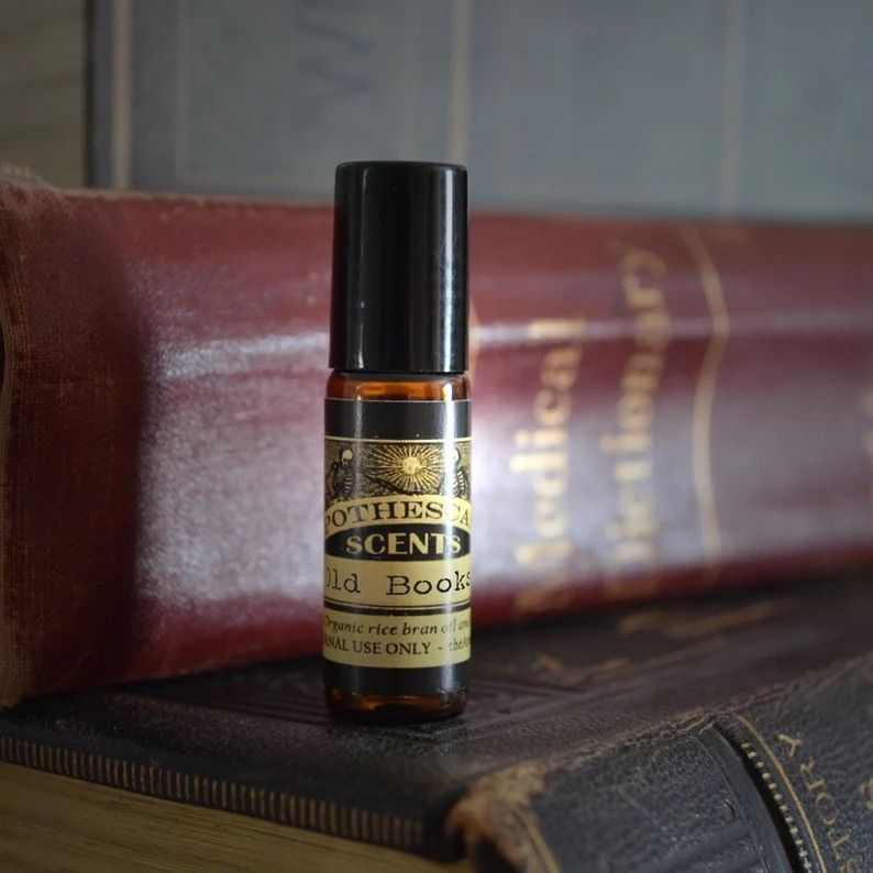 OLD BOOKS Natural Perfume Oil 