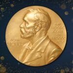 nobel prize with back ground