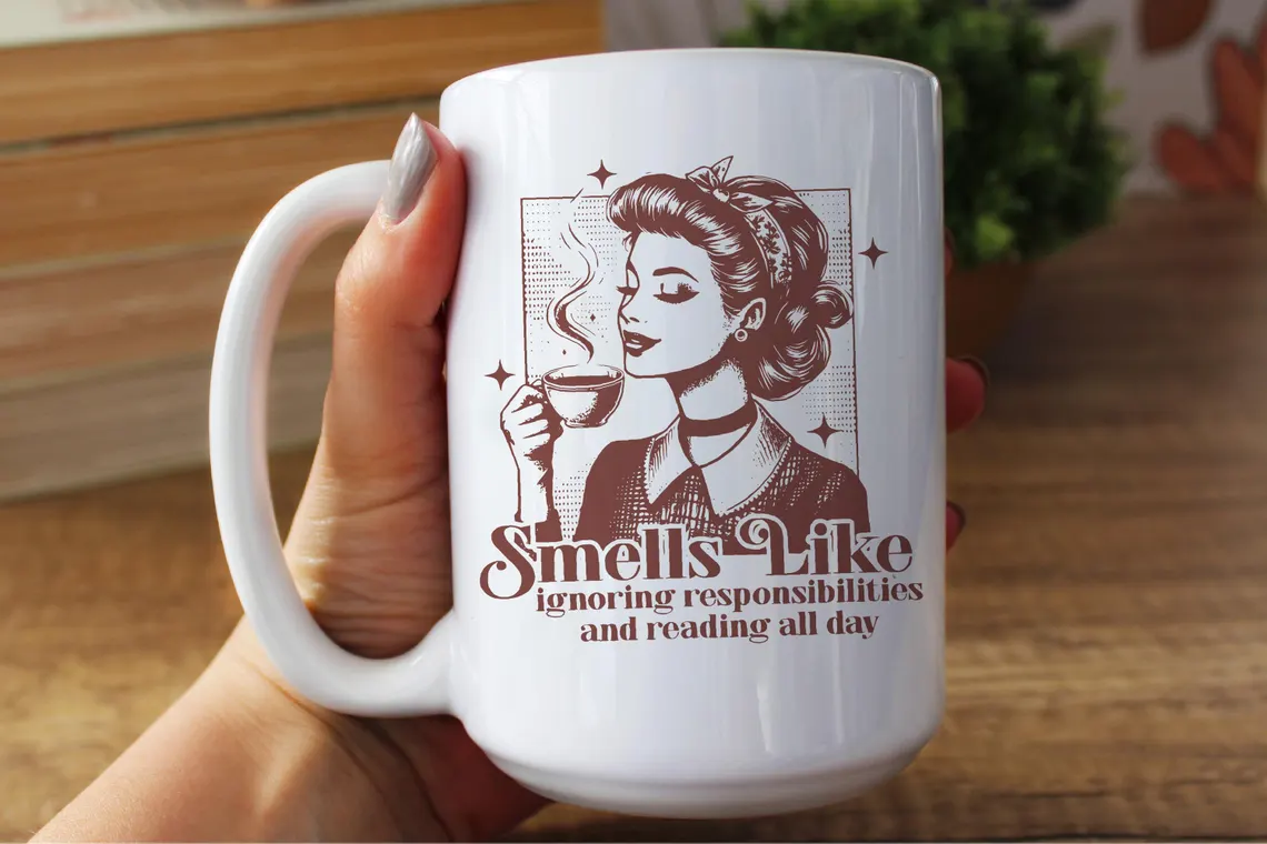 Book lover mug