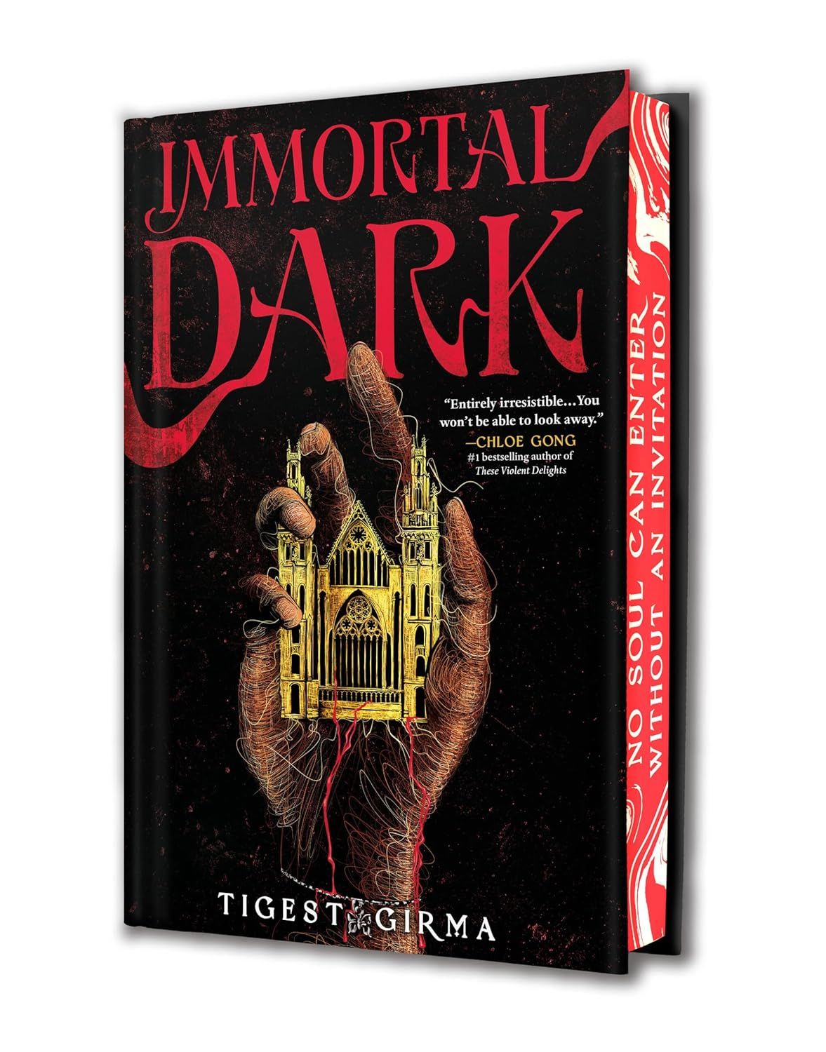 cover of  special edition of Immortal Dark by  Tigest Girma