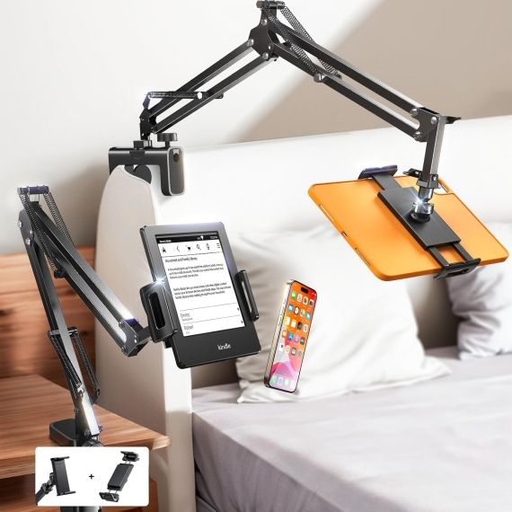 An image of LISEN for Kindle Stand Holder for Bed