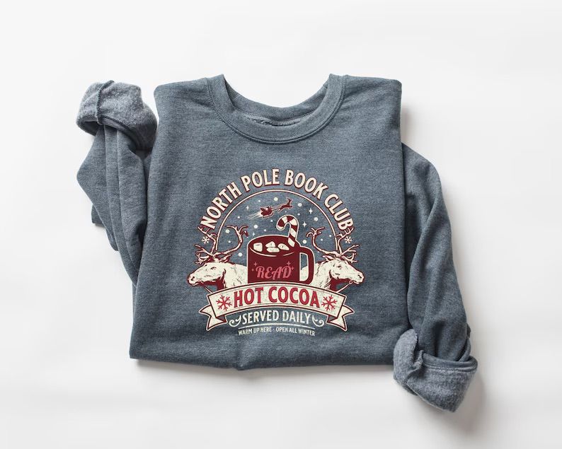 North Pole Book Club Sweatshirt