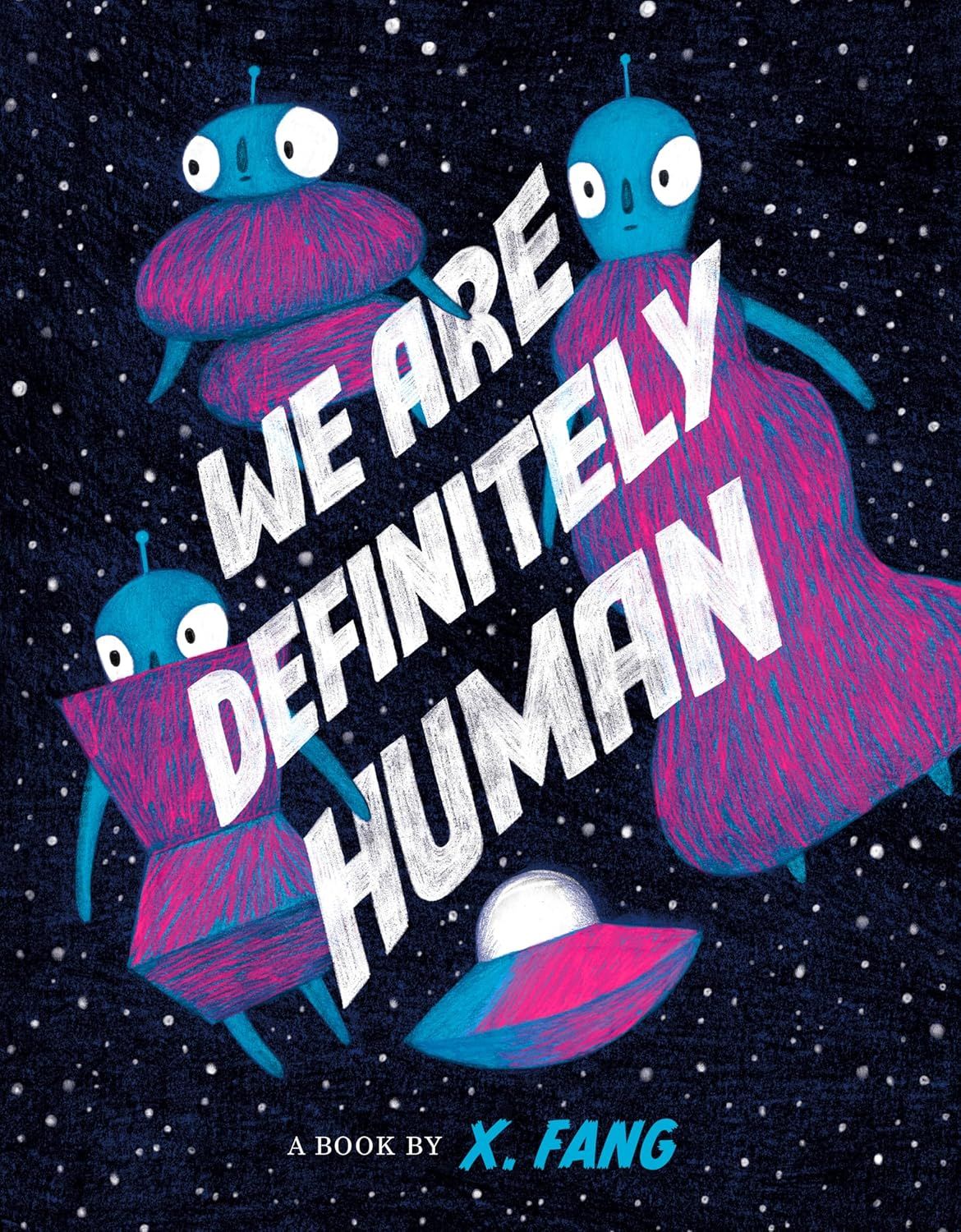 cover of We Are Definitely Human by X. Fang