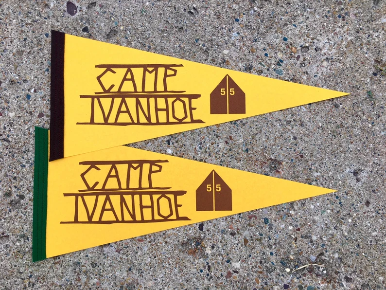 Camp Ivanhoe pennant