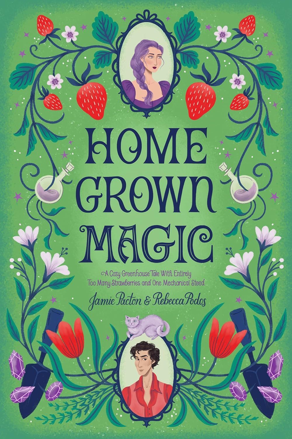 Cover of Homegrown Magic cozy fantasy romances