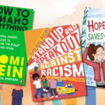 covers of books about young activists