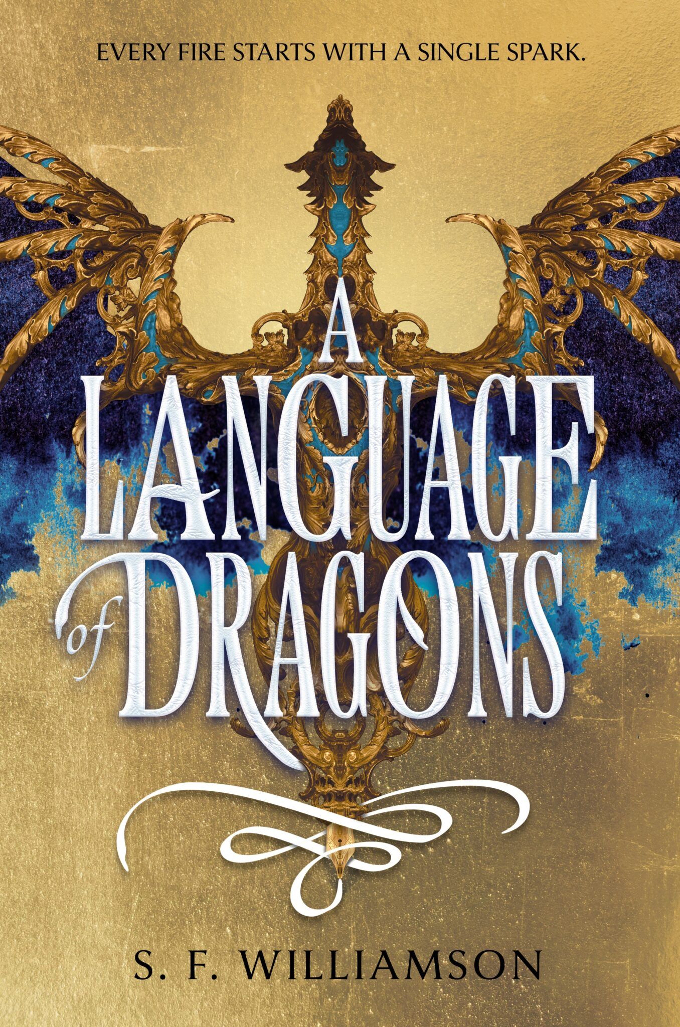 A Language of Dragons  by S.F. Williamson book cover