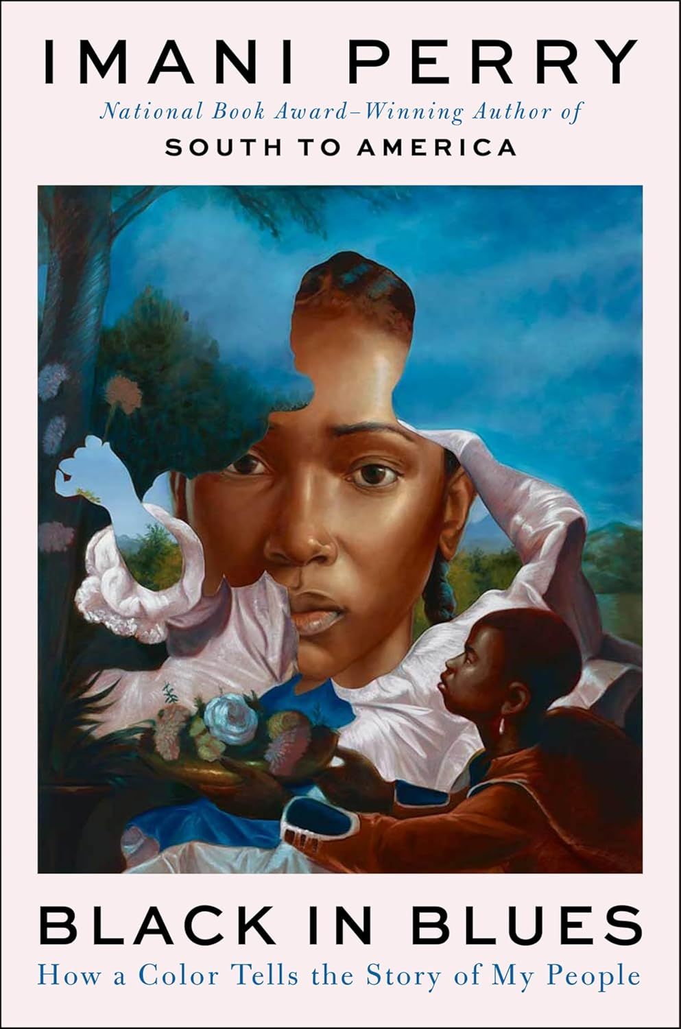 cover of Black in Blues: How a Color Tells the Story of My People by Imani Perry