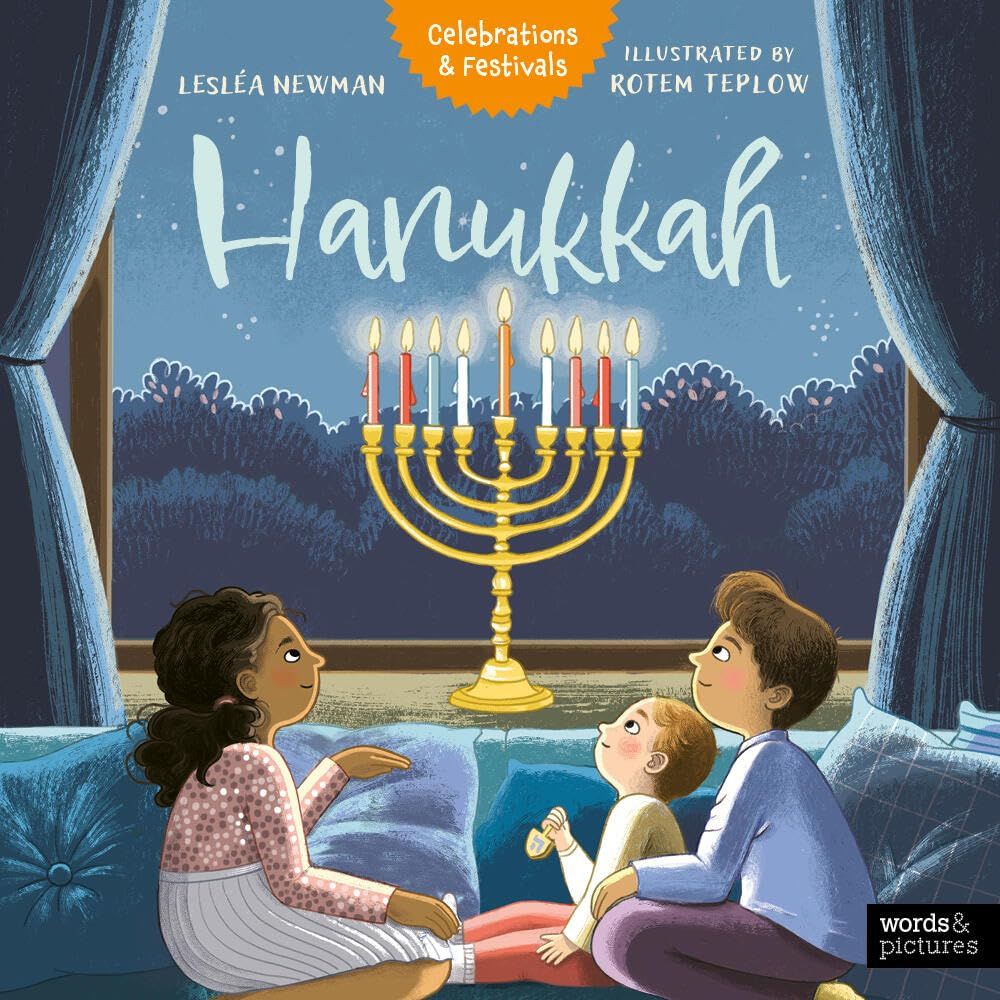 Cover of Hanukkah by Lesléa Newman & Rotem Teplow