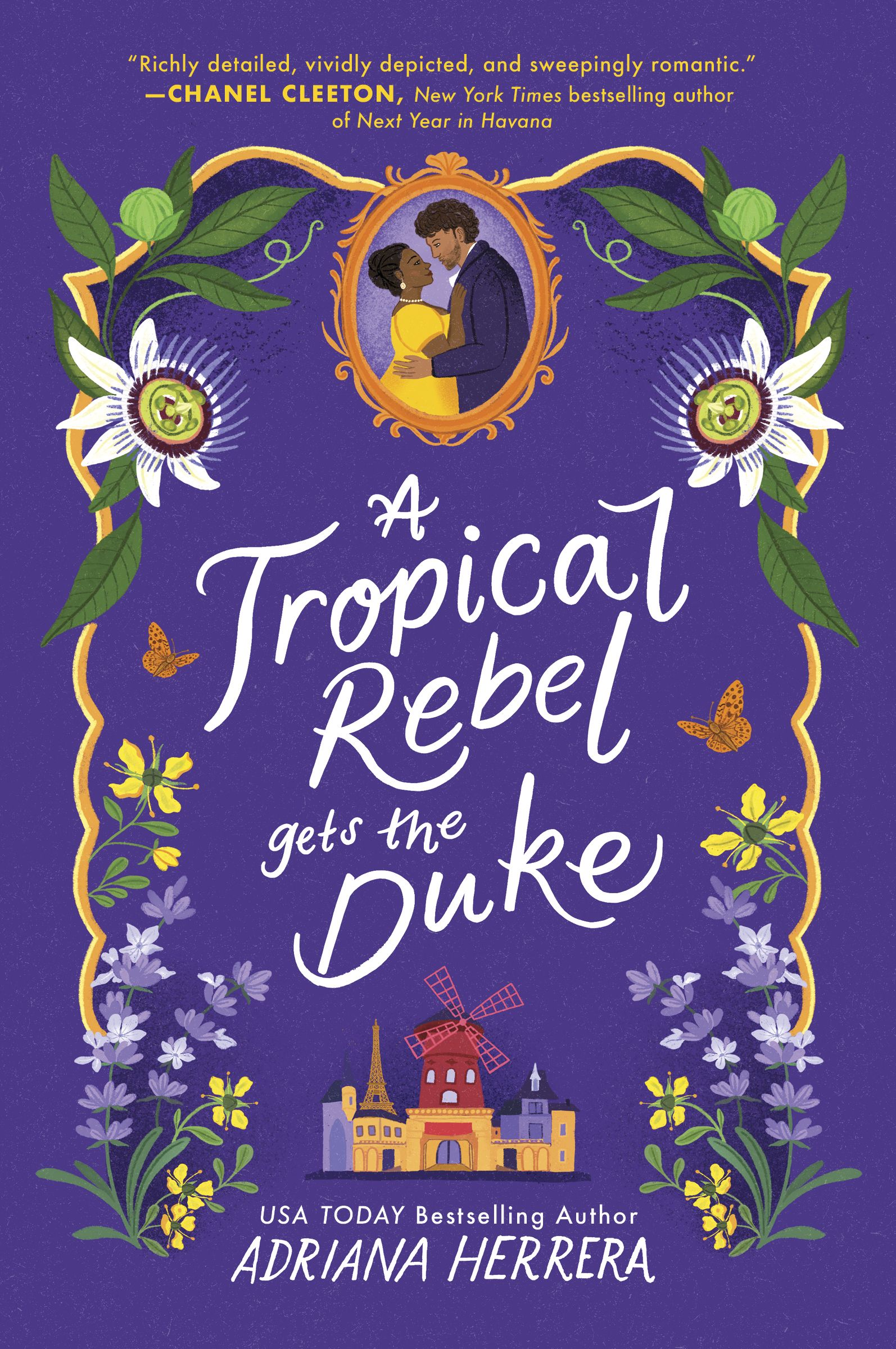 cover of A Tropical Rebel Gets the Duke by Adriana Herrera