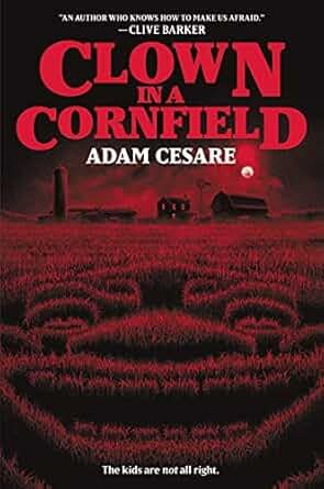 clown in a cornfield book cover