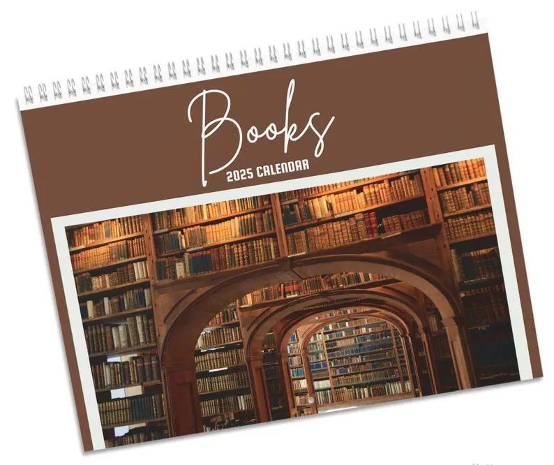 Books 2025 calendar