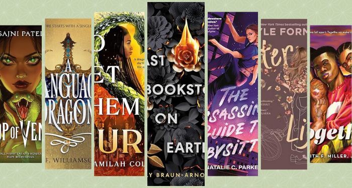 new ya book releases cover collage for january 8, 2025