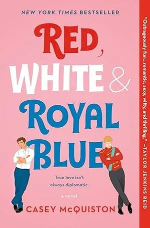 cover image for Red White and Royal Blue