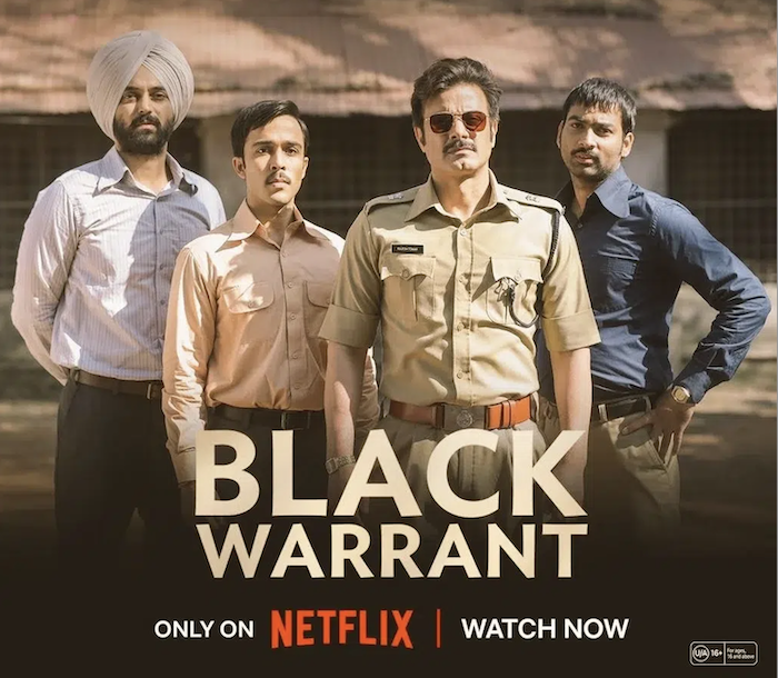 promo poster for Black Warrant on Netflix