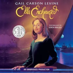 Ella Enchanted audiobook cover