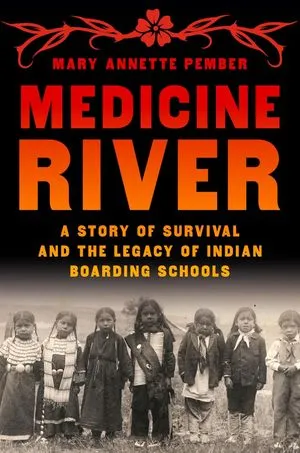 A graphic of the cover of Medicine River