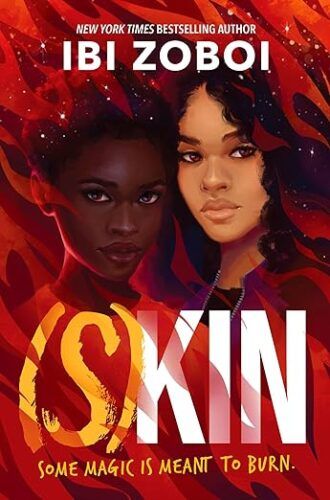 cover of (S)Kin Ibi Zoboi; illustration of two young Black girls