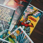 Image of a stack of comics