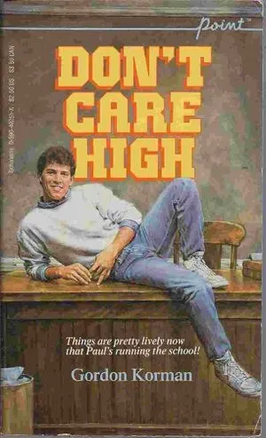 dont care high book cover