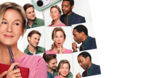 mash-up of two different Bridget Jones: Mad About the Boy posters