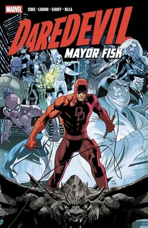 cover of daredevil mayor fisk
